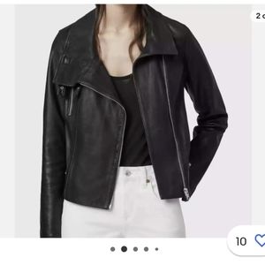 All Saints Bales Leather Jacket
